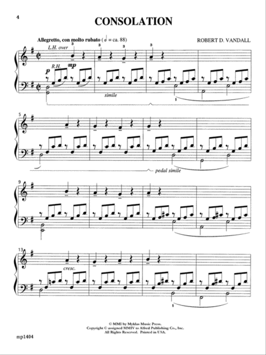 Romantic Inspirations Piano Solo scores gallery preview page 4