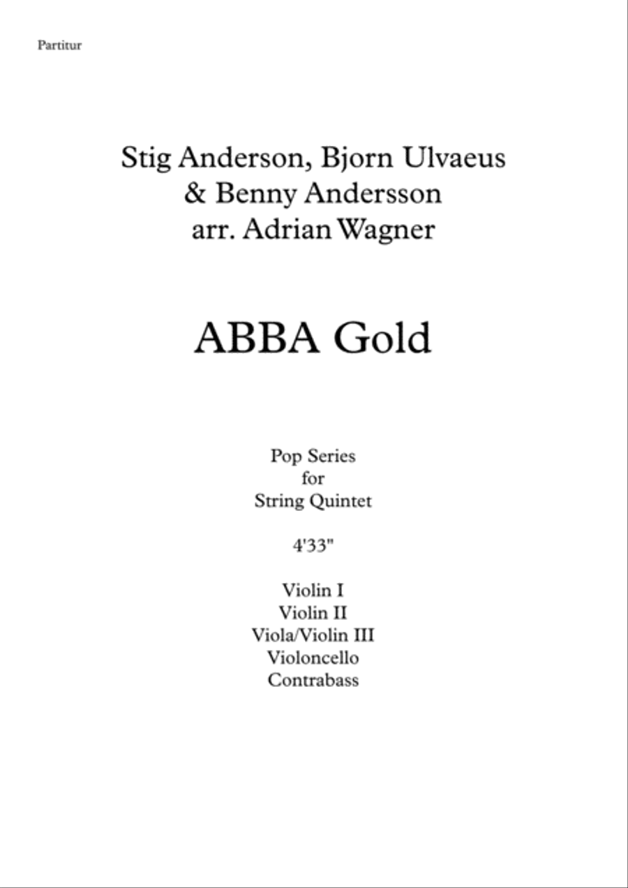 Overture/prologue Overture/prologue String Quintet scores gallery preview page 2
