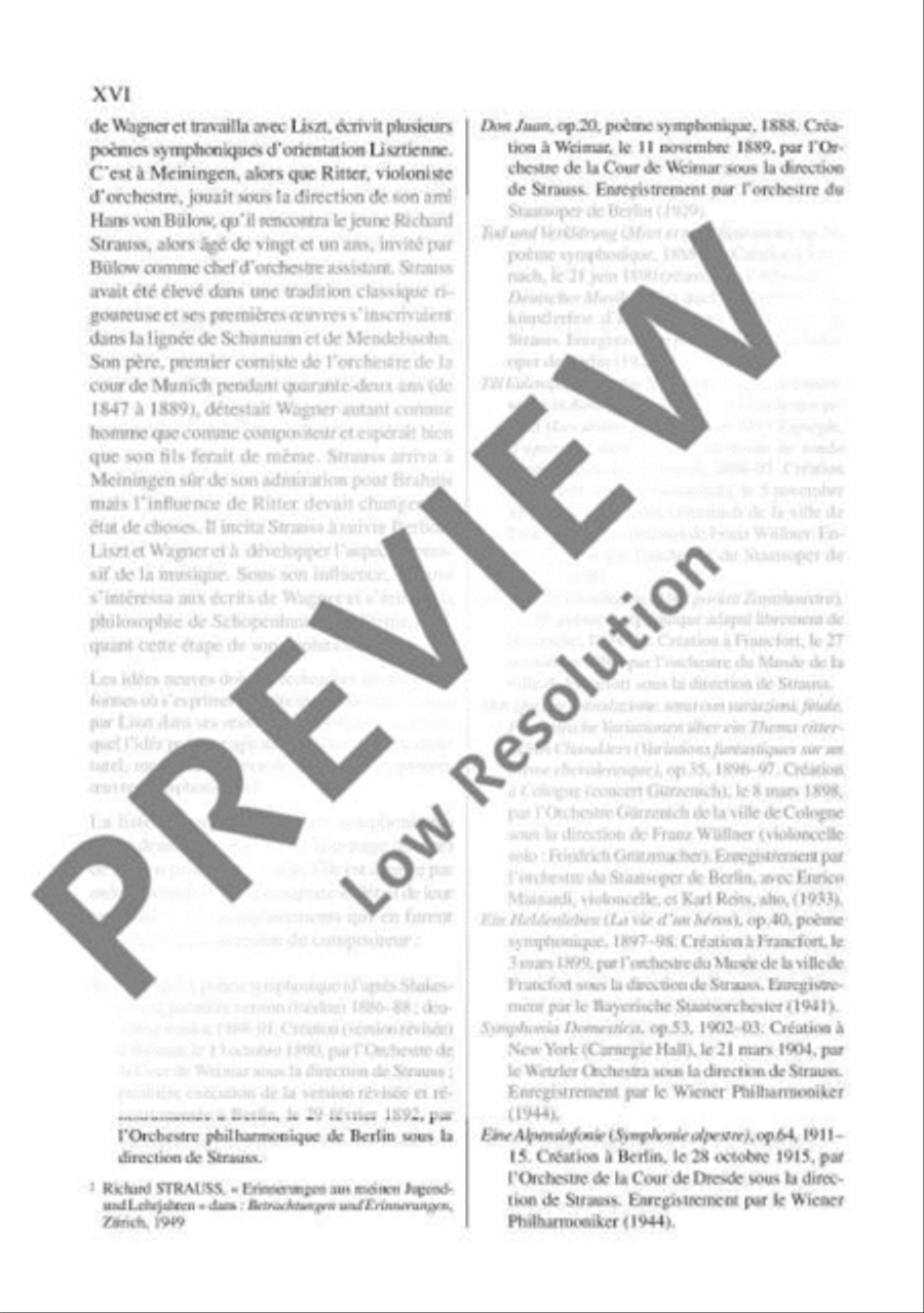 Don Quixote Orchestra scores gallery preview page 17