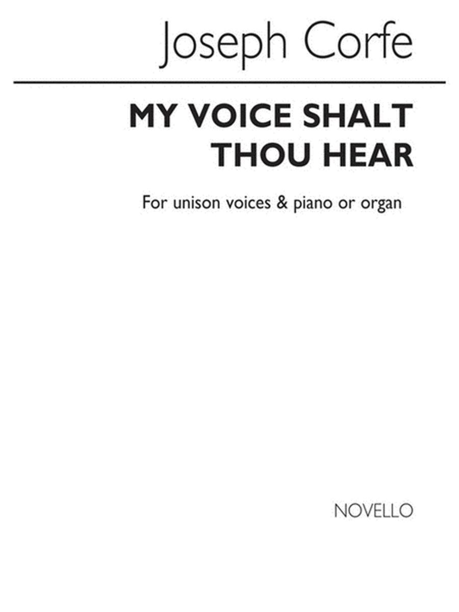 Corfe My Voice Shalt Thou Hear Unis