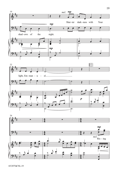 Morning Star - SATB Score with Performance CD image number null