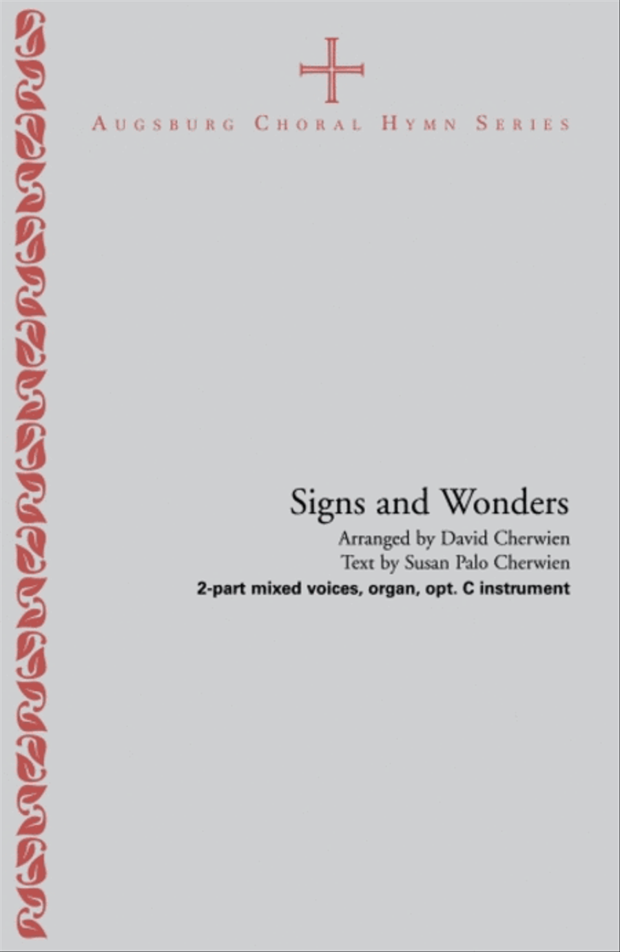 Signs and Wonders 2-Part scores gallery preview page 1