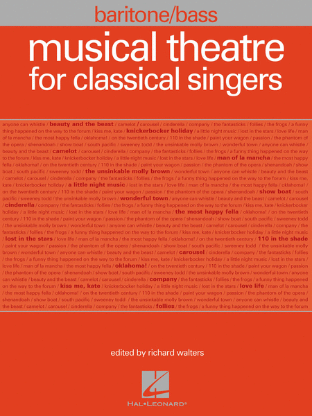 Musical Theatre for Classical Singers (Baritone/Bass, 47 Songs).