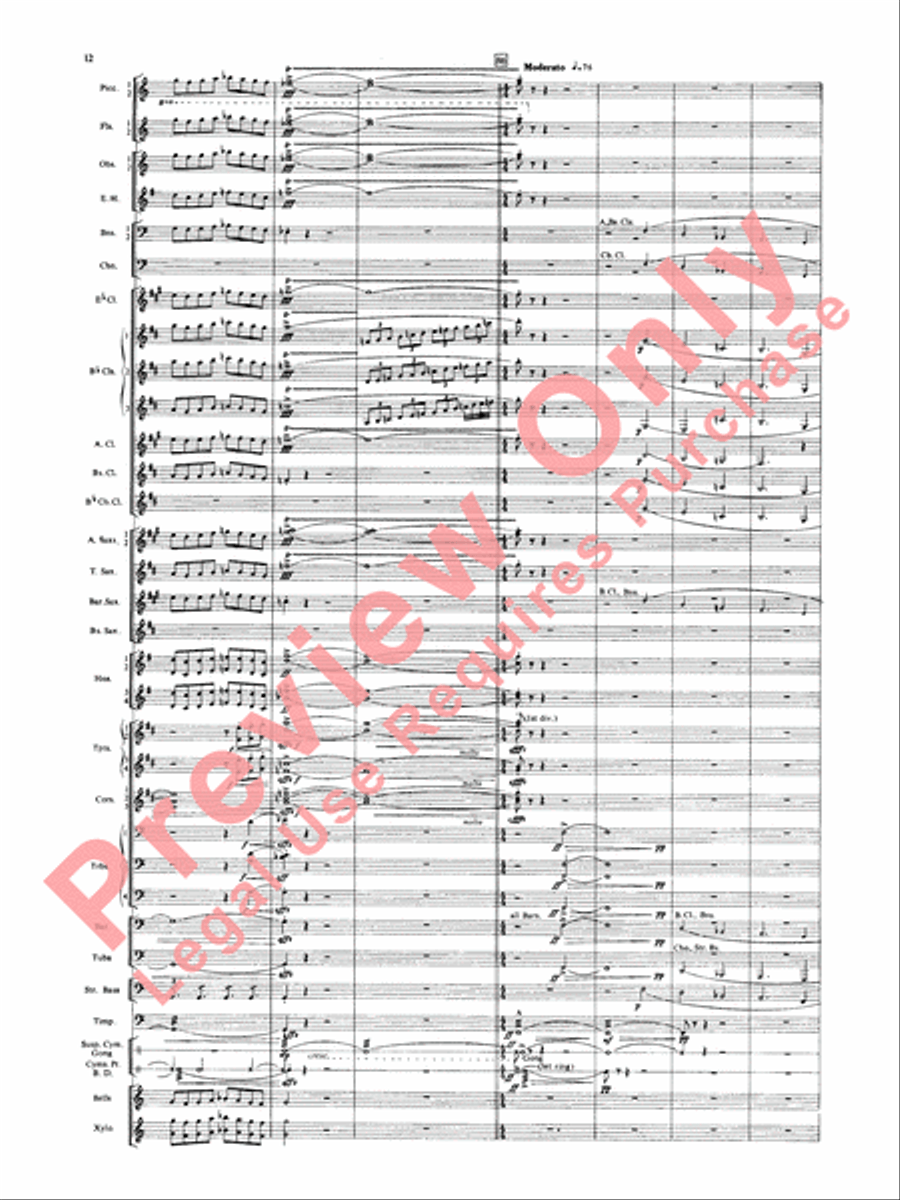 Russian Christmas Music Russian Christmas Music Concert Band scores gallery preview page 15