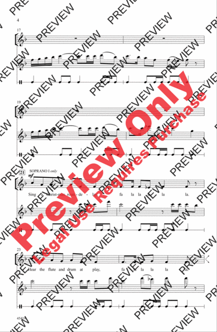 A Christmas Roundelay A Christmas Roundelay Women's Choir scores gallery preview page 4