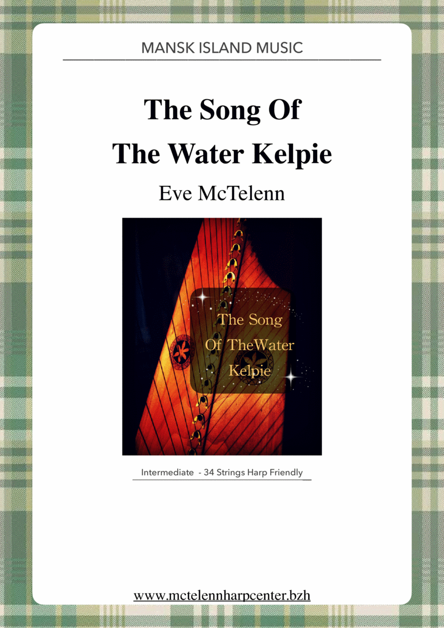 The Song Of The Water Kelpie - intermediate & 34 String Harp | McTelenn Harp Center Harp scores gallery preview page 1