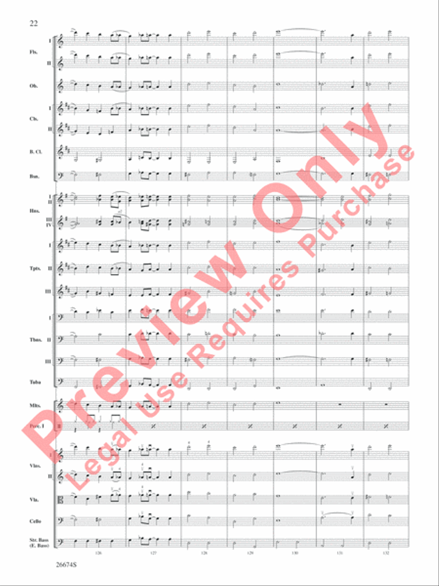 There's Christmas in the Air Full Orchestra scores gallery preview page 23