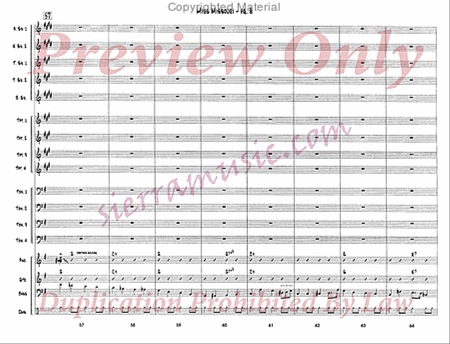 Miss Missouri Big Band scores gallery preview page 9