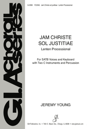 Jam Christe Sol Justitiae - Instrument edition