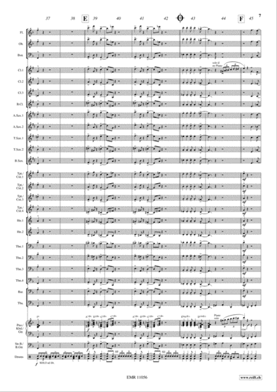 Kick Off Kick Off Concert Band scores gallery preview page 8