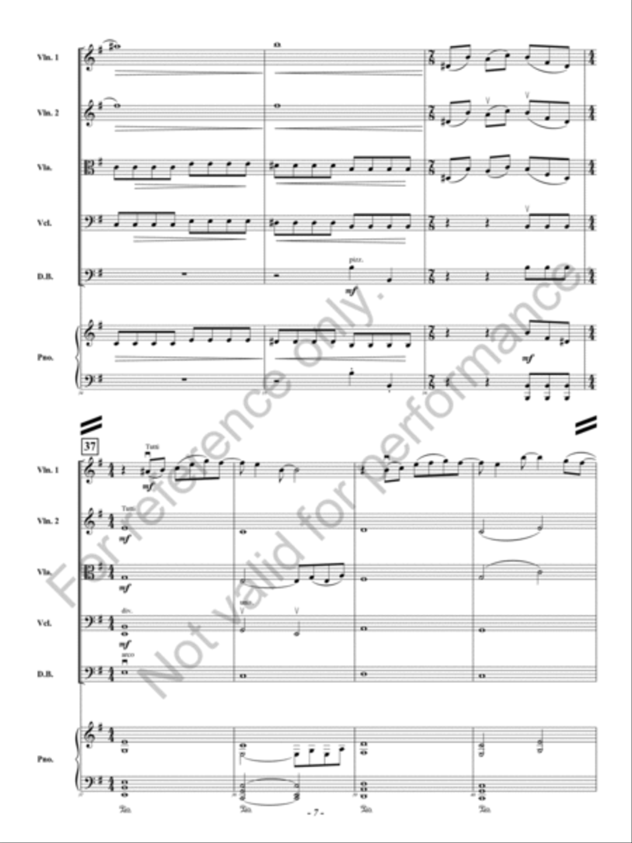 Operation: Time Management String Orchestra scores gallery preview page 8