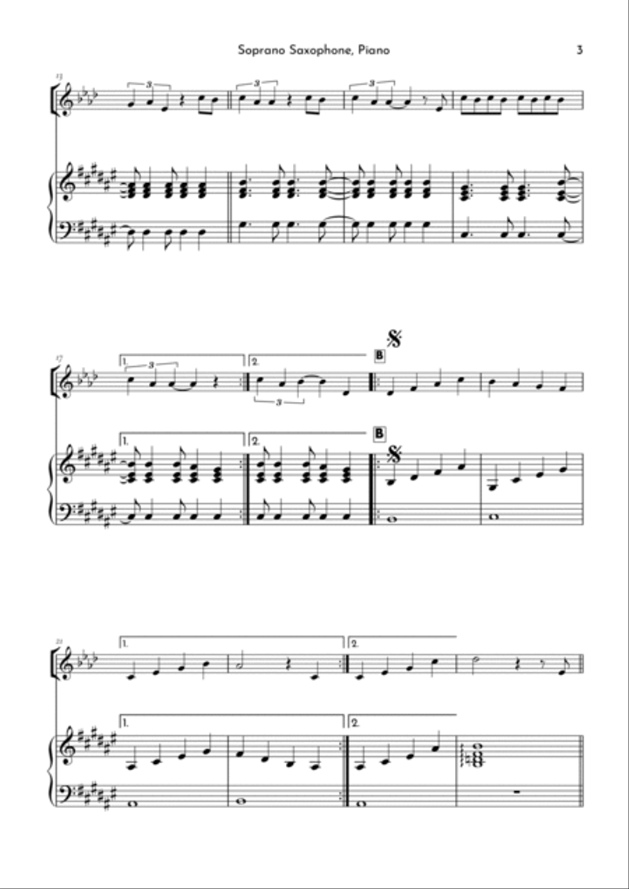 305 305 Soprano Saxophone scores gallery preview page 3
