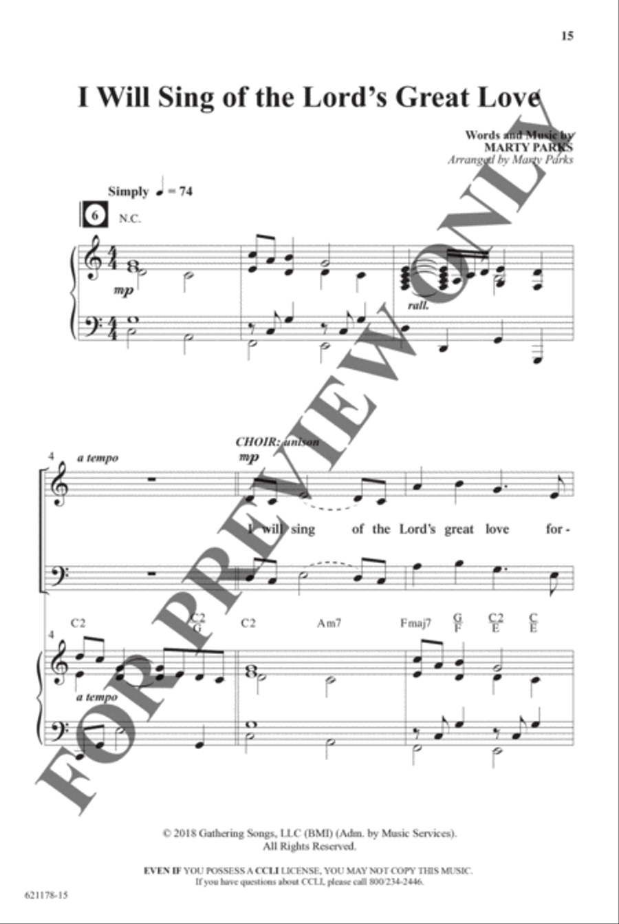 Well Seasoned Praise 4 - Choral Book Choir scores gallery preview page 16