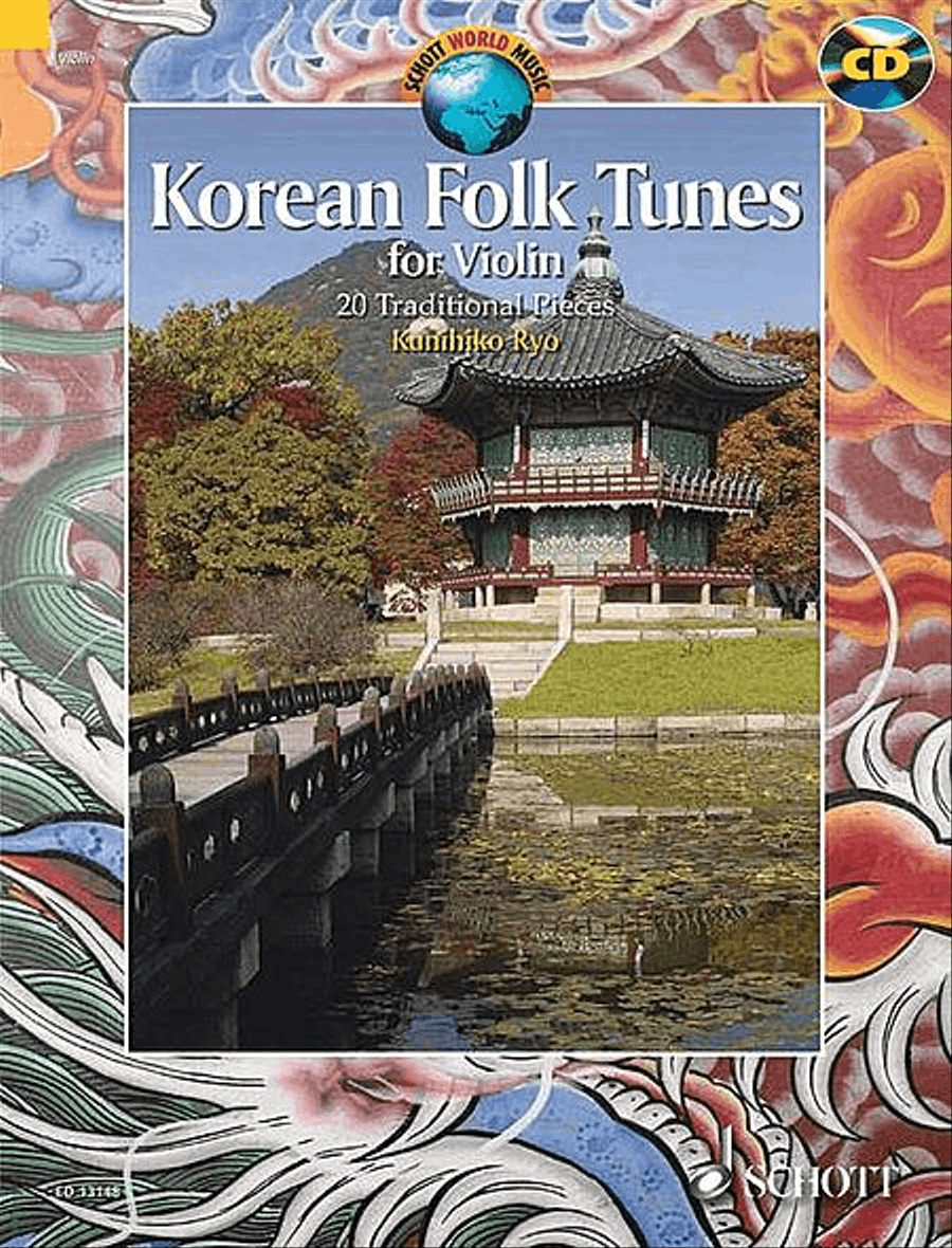 Korean Folk Tunes: 20 Traditional Pieces For Violin Book/cd Ed. Kunihiko Ryo Violin Solo scores gallery preview page 1