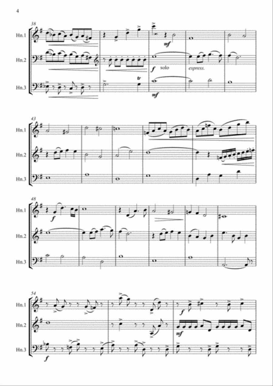 Belle Belle Brass Ensemble scores gallery preview page 5