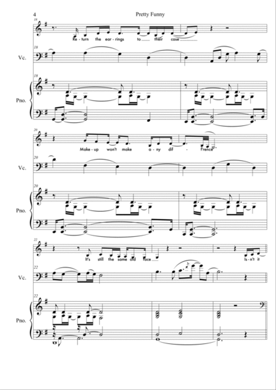 Pretty Funny Small Ensemble scores gallery preview page 4