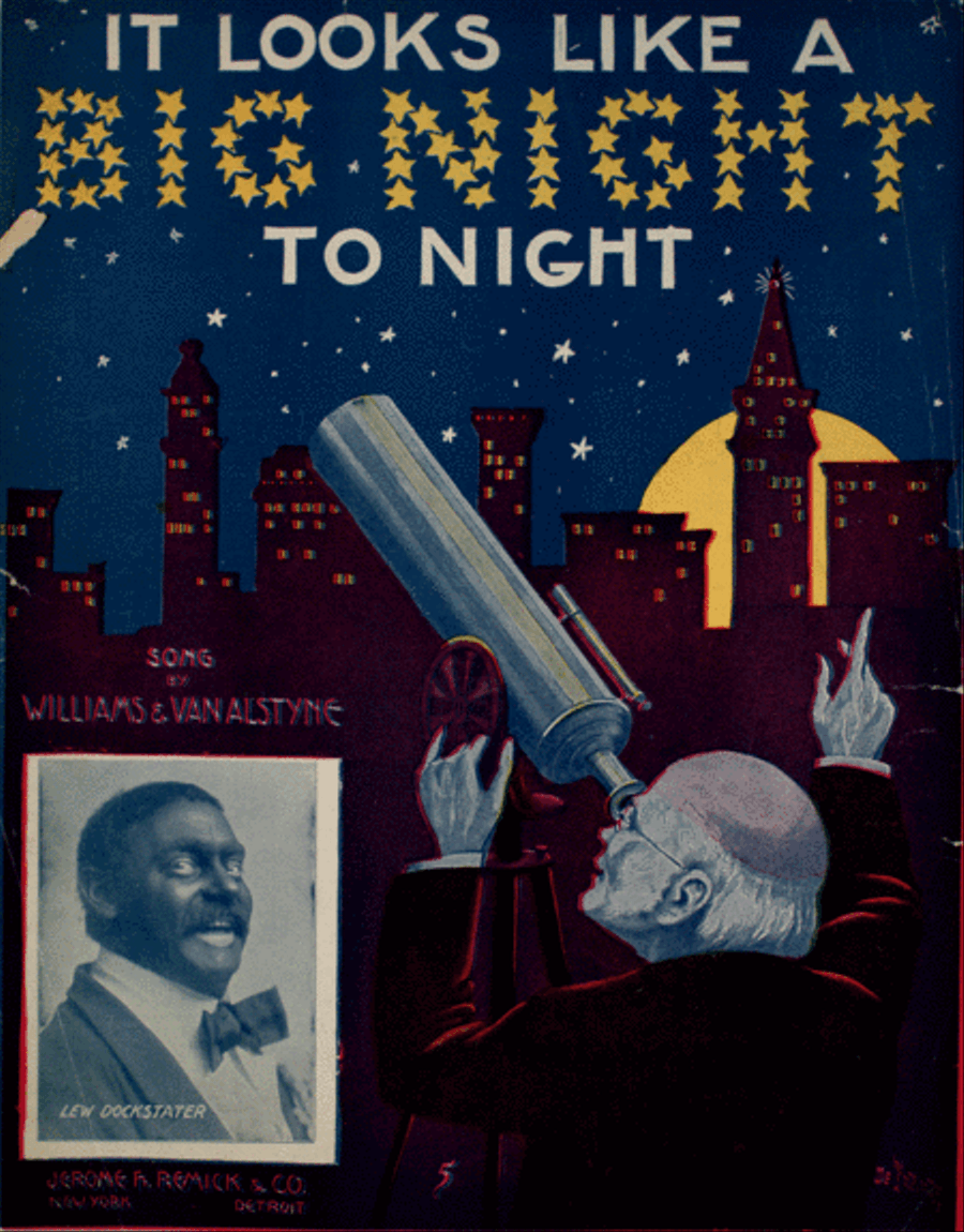 It Looks Like a Big Night To Night Voice scores gallery preview page 1