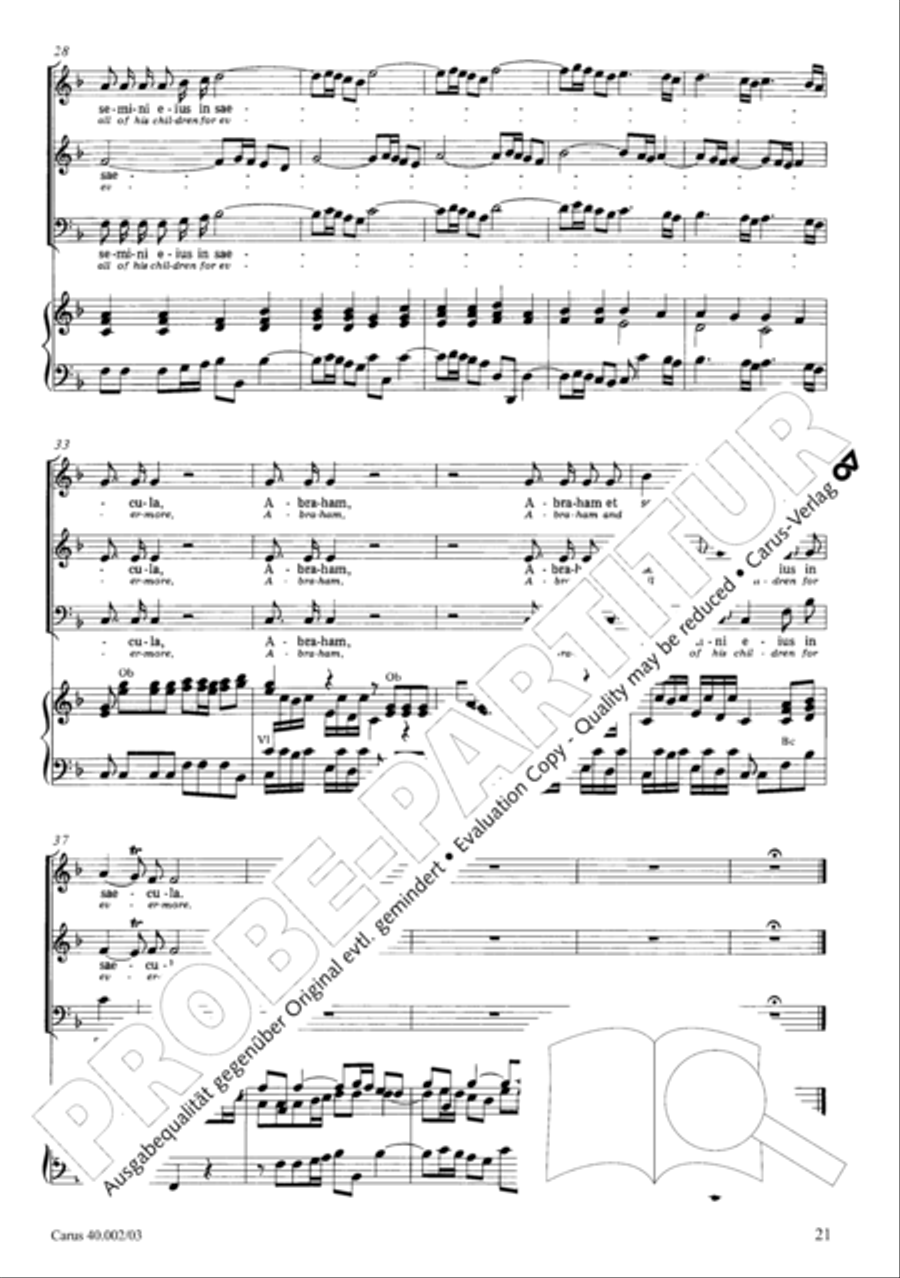 Magnificat Magnificat SA scores gallery preview page 22