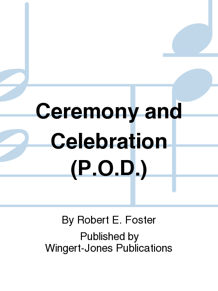Ceremony and Celebration - Full Score image number null