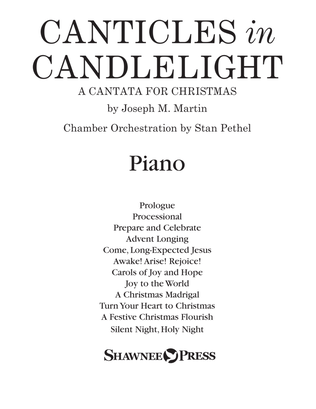 Canticles in Candlelight - Piano