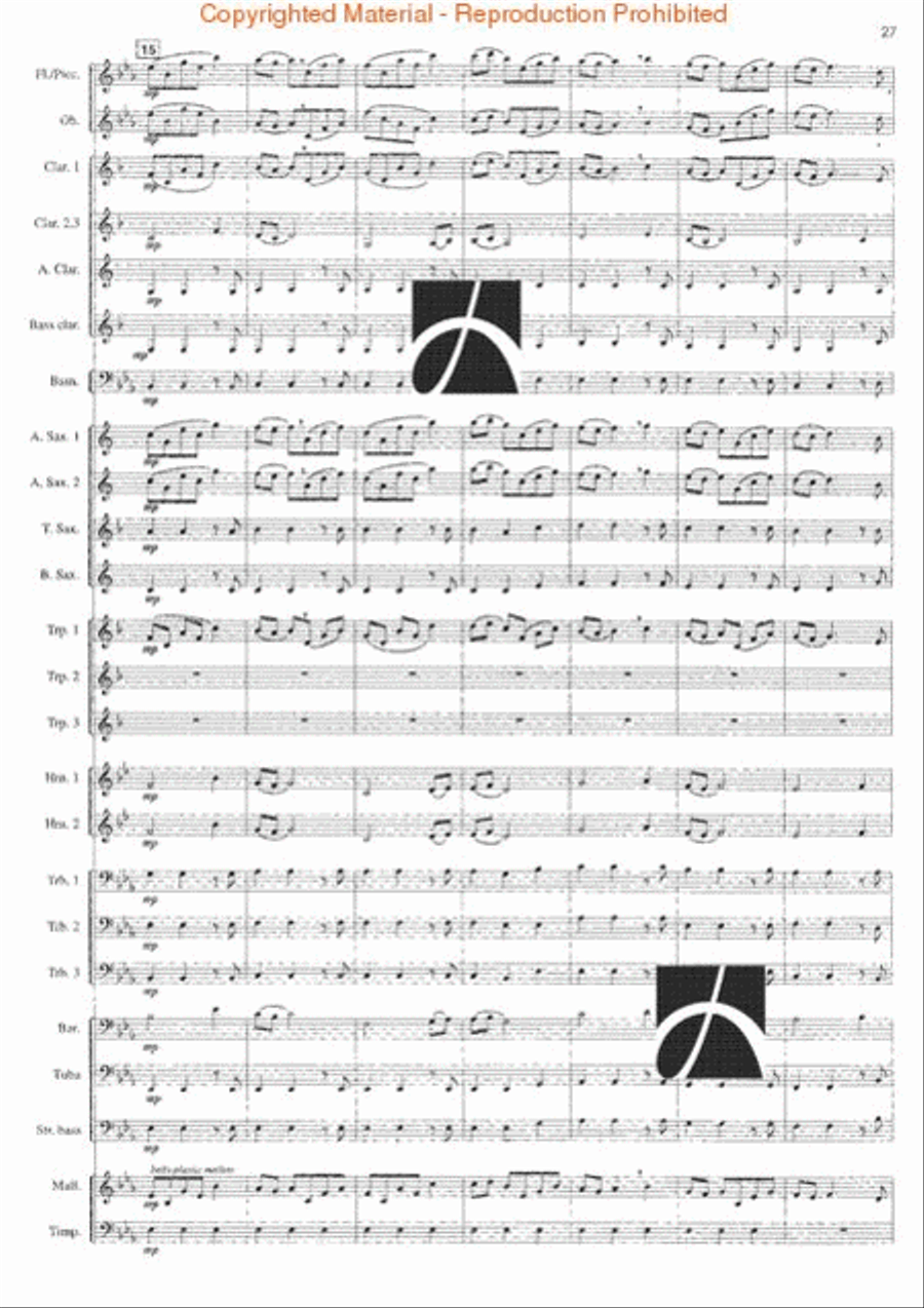 Tone Studies for Band Tone Studies for Band Concert Band scores gallery preview page 22
