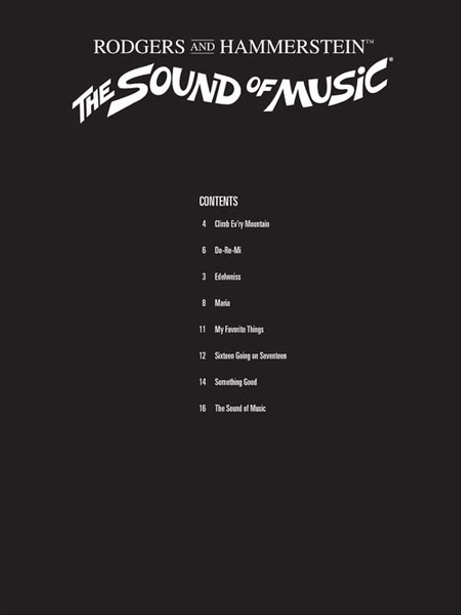 The Sound of Music Violin Solo scores gallery preview page 2
