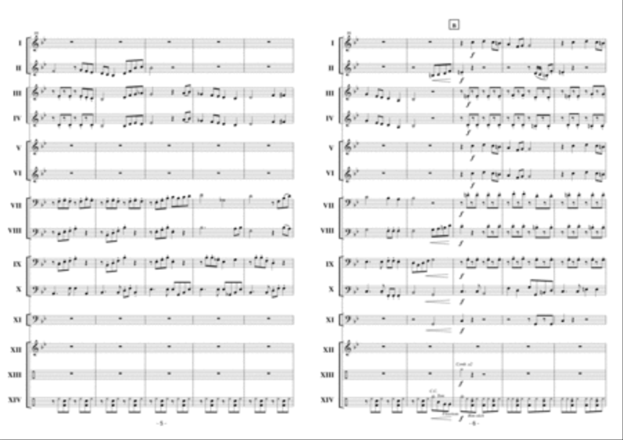 Pleased To Meet You Concert Band scores gallery preview page 4