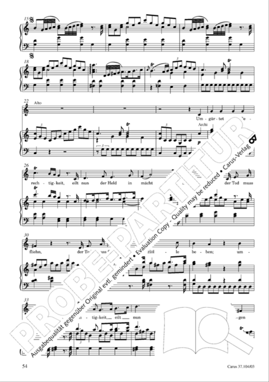 Ein Lammlein geht und tragt die Schuld 4-Part scores gallery preview page 55