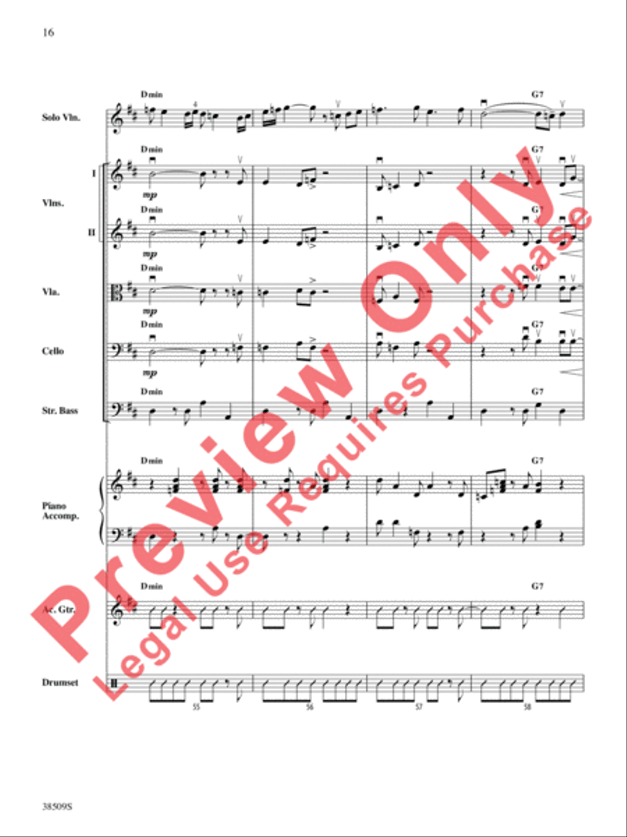 Recorda Me String Orchestra scores gallery preview page 17