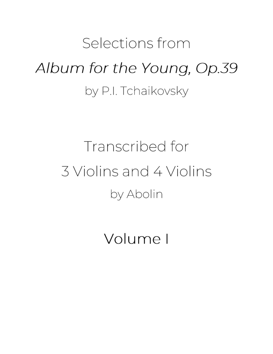 Tchaikovsky: 