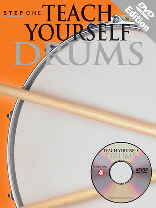 Book cover for Step One: Teach Yourself Drums