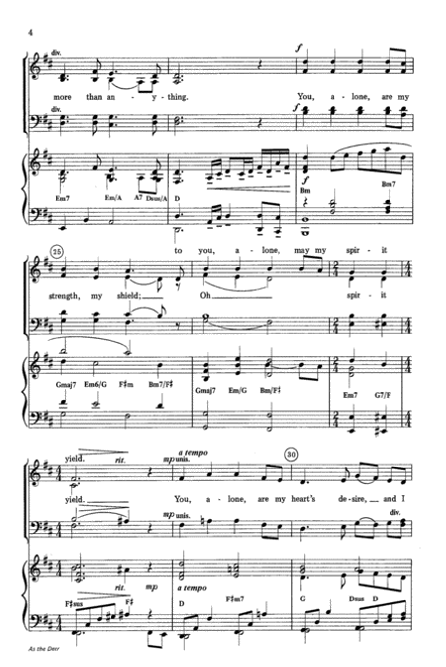 As the Deer 4-Part scores gallery preview page 4