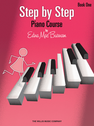 Book cover for Step by Step Piano Course – Book 1