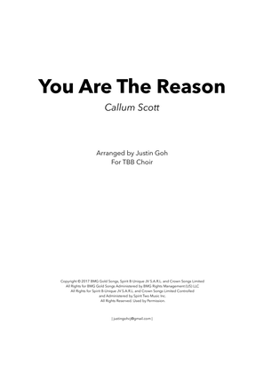 You Are The Reason