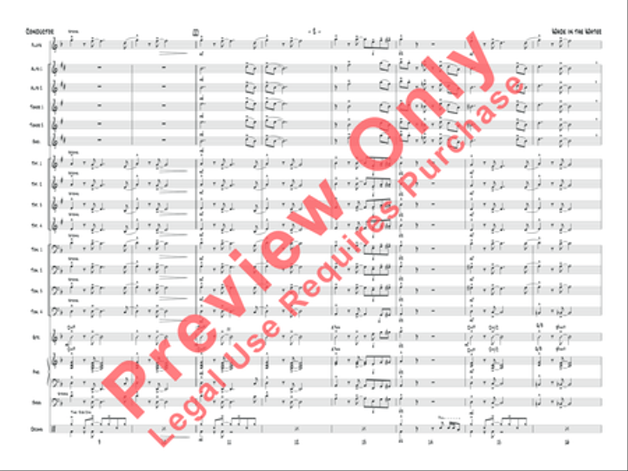 Wade in the Water Wade in the Water Jazz Ensemble scores gallery preview page 3