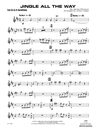 Jingle All the Way: 2nd E-flat Alto Saxophone