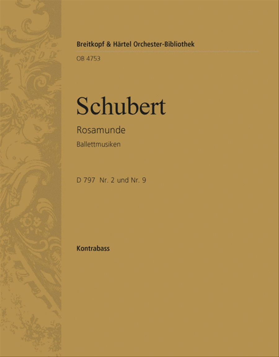 Rosamunde, Princess of Cyprus D 797 [Op. 26] by Franz Schubert Orchestra - Sheet Music