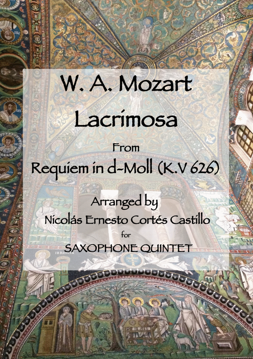 Lacrimosa (from Requiem in D minor, K. 626) for Saxophone Quintet image number null