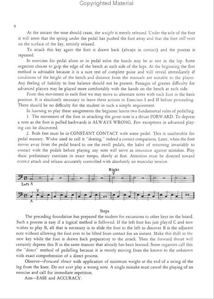 Pedal Mastery Organ Solo scores gallery preview page 2