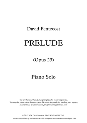 Prelude, Opus 23