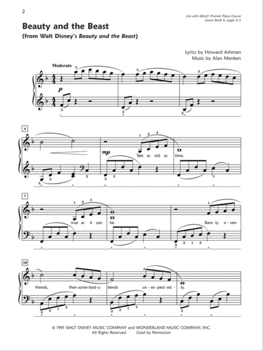 Premier Piano Course Pop and Movie Hits Piano Method scores gallery preview page 2