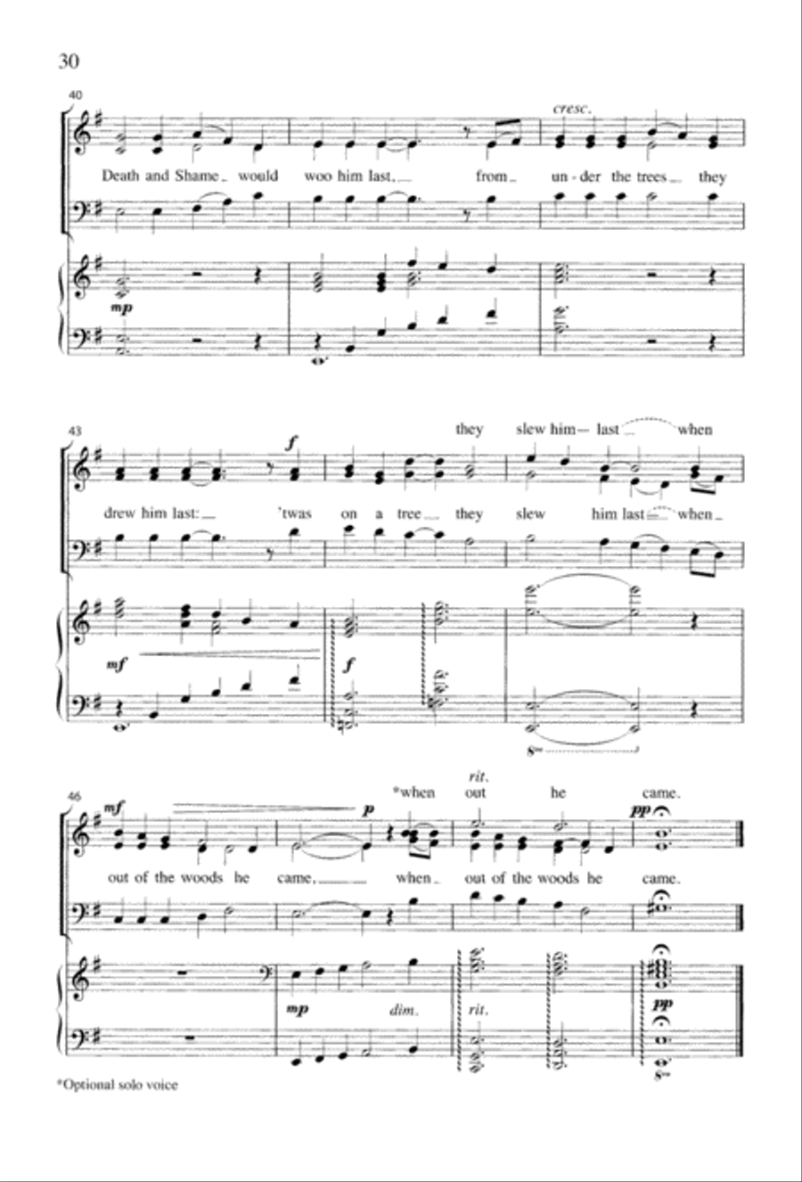 Christ the Crucified 3-Part scores gallery preview page 32