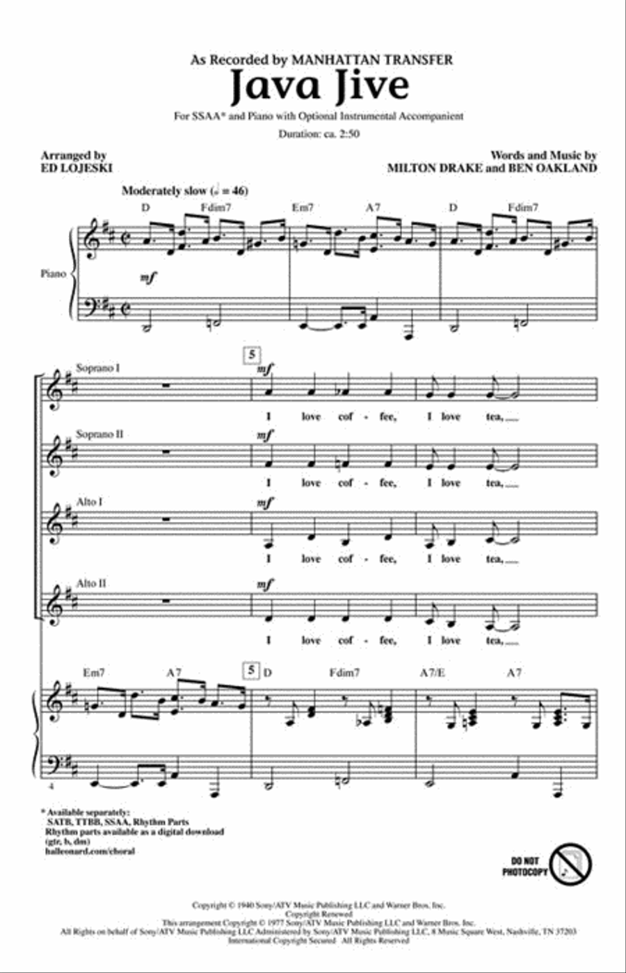 Java Jive SSAA scores gallery preview page 2
