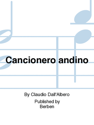 Book cover for Cancionero andino