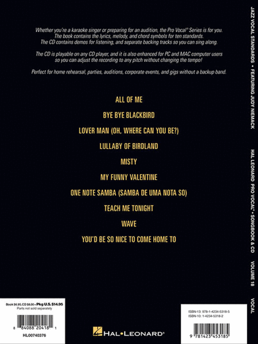 Jazz Vocal Standards Vocal Jazz Ensemble scores gallery preview page 2
