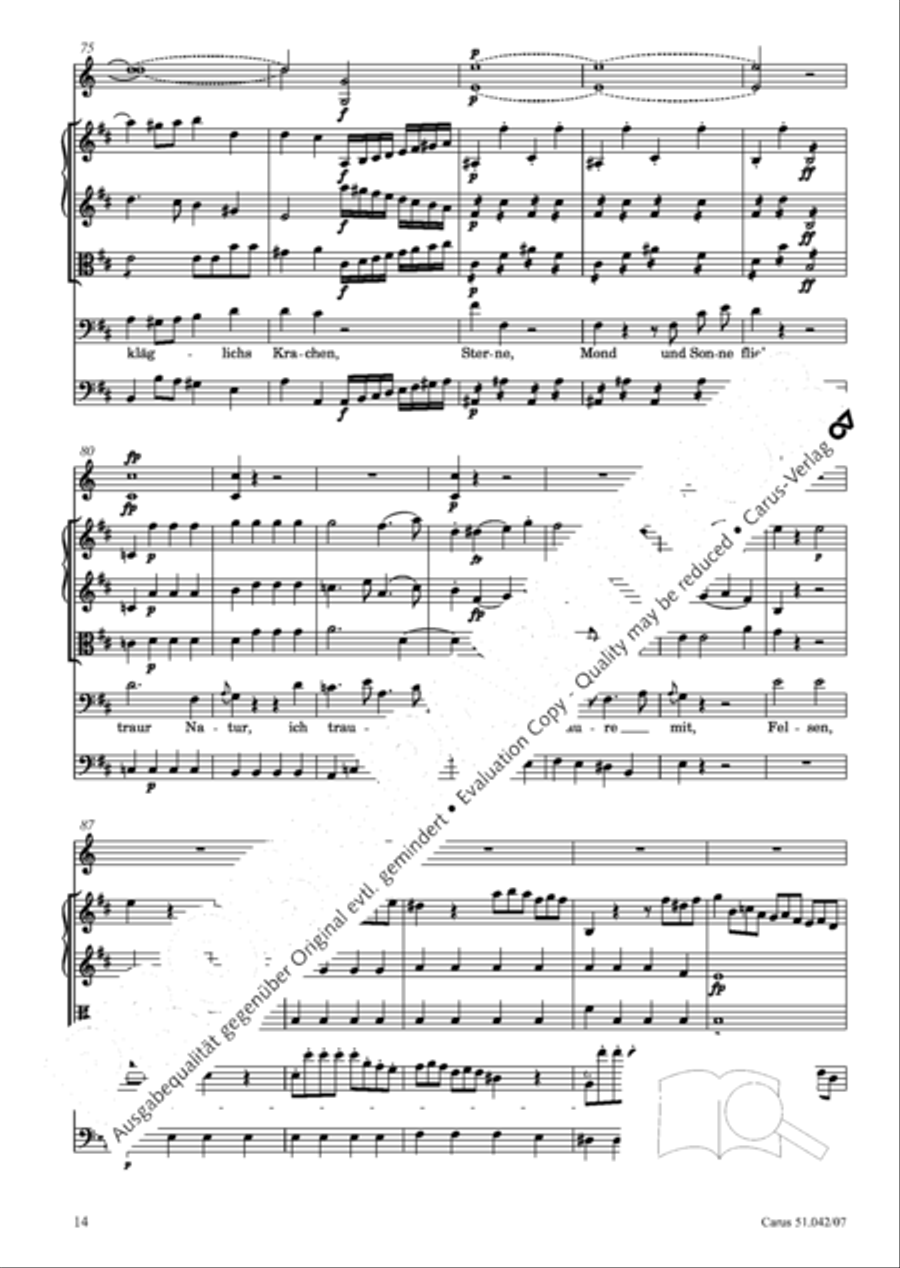Grabmusik 4-Part scores gallery preview page 15
