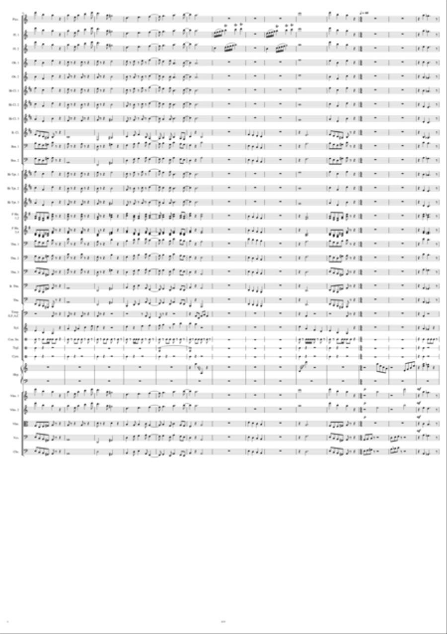 Sharks Cove Sharks Cove Full Orchestra scores gallery preview page 6