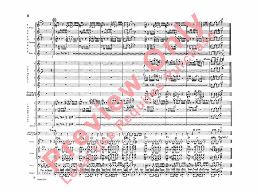 Children of Sanchez Jazz Ensemble scores gallery preview page 19