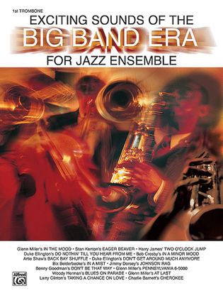Book cover for Exciting Sounds of the Big Band Era