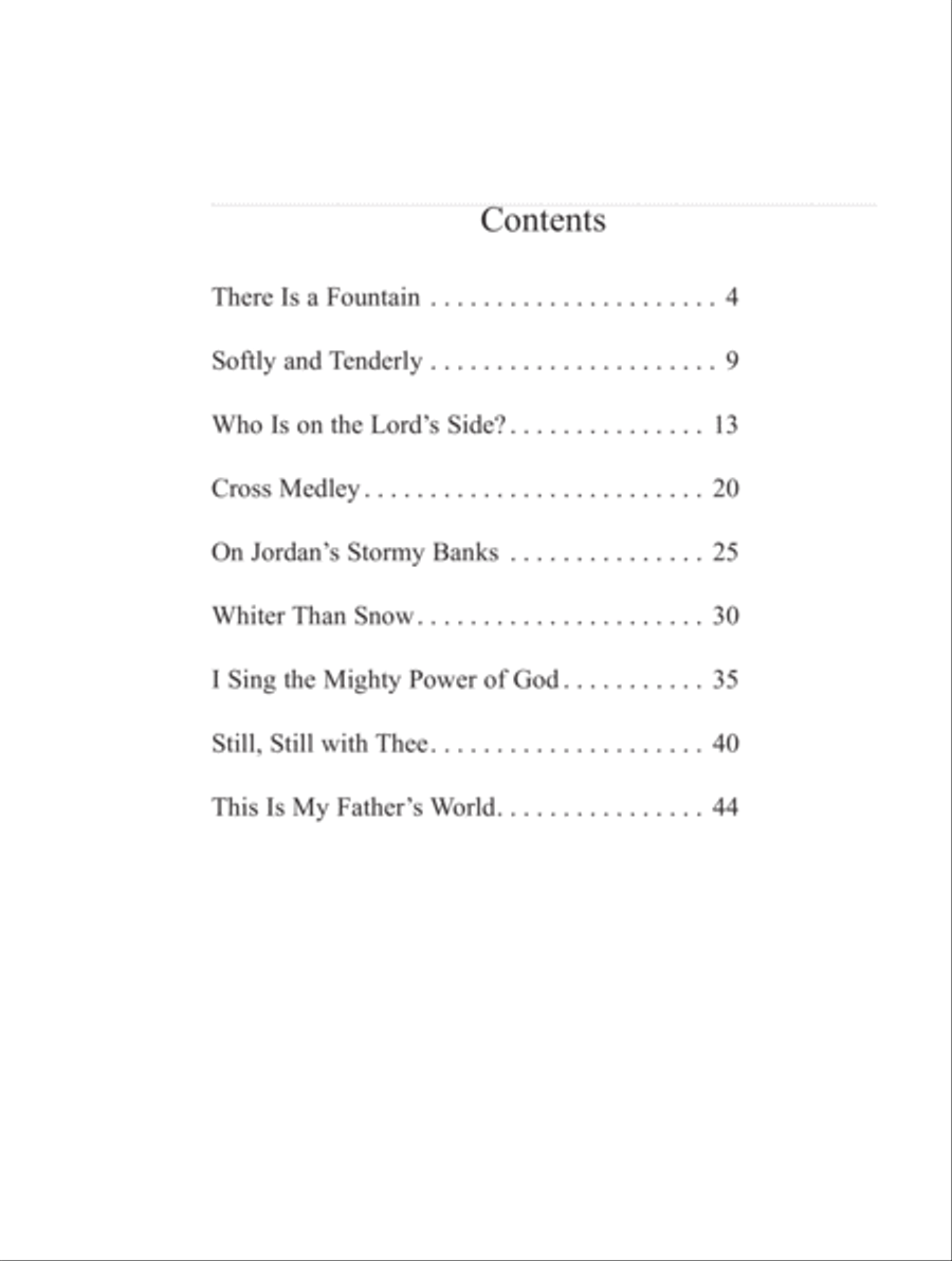 My Father's World My Father's World Piano Solo scores gallery preview page 3